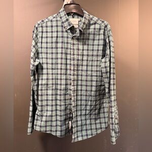 Flannel button up Slim Medium